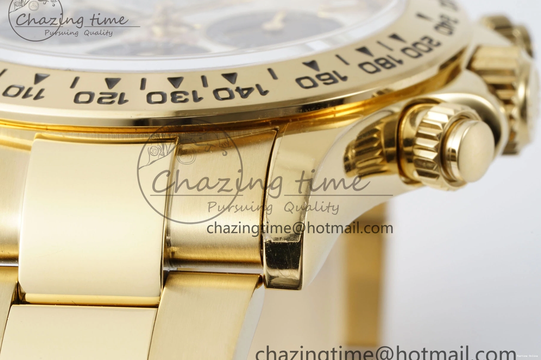 0130 Daytona 116508 QF 1:1 Best Edition Meteorite Dial on YG Bracelet SA4130 V FlexibleFit 1759